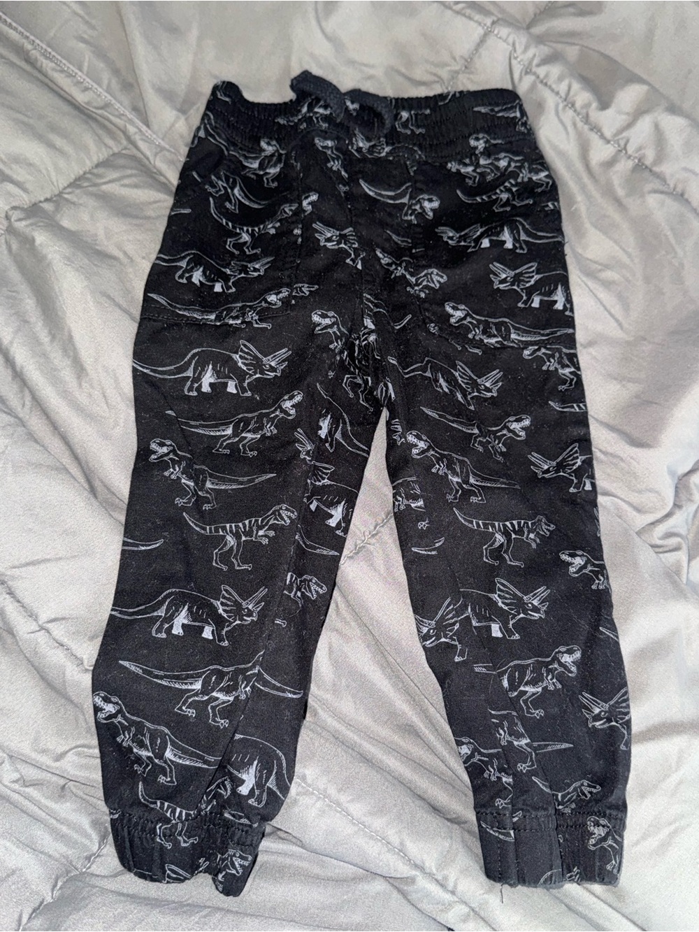 Garanimals Black Dinosaur Print Joggers